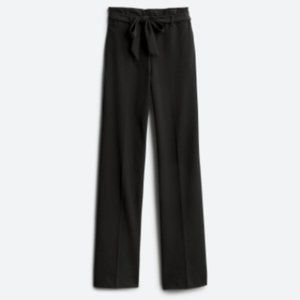 Boom Boom Jeans - Belted Crepe Wide Leg Pant